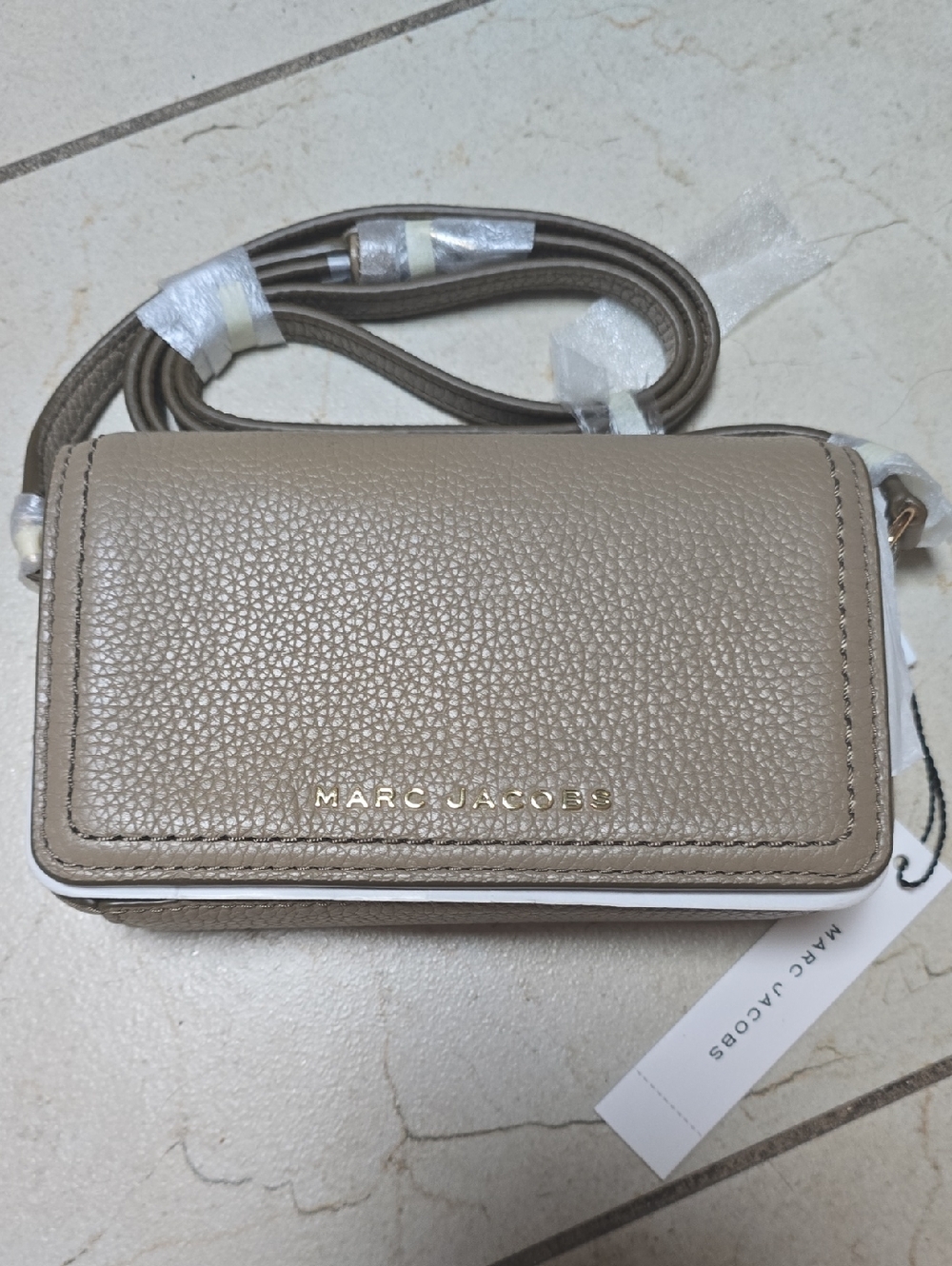 Marc Jacobs Crossbody Bag In Graige Color Nwt